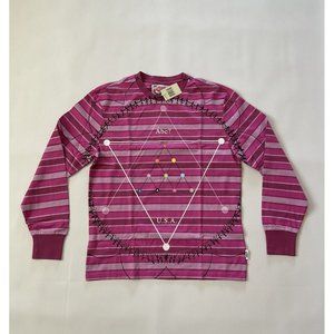 Advisory Board Crystals x Guess the source long sleeve t-shirt pink multi size S